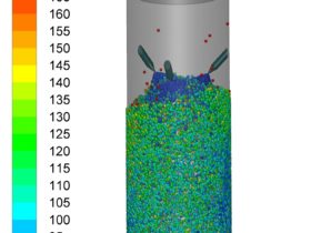 Flow modeling - Spray dispersion in quench tower